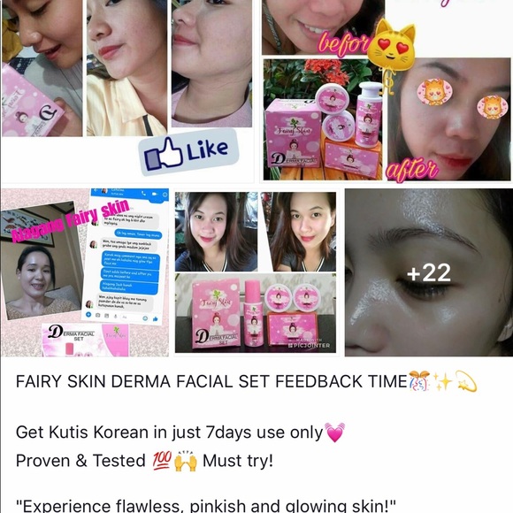 Fairy Skin Derma Facial Set Rejuvenating Whitening - Picture 7 of 8